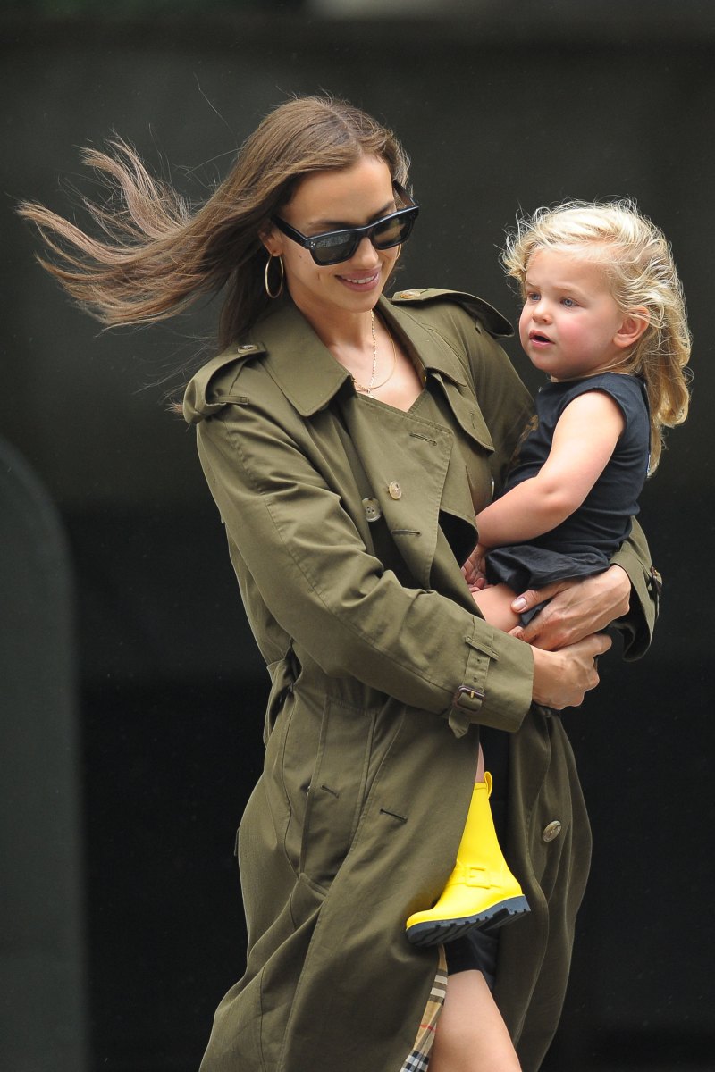 Irina Shayk and daughter Lea