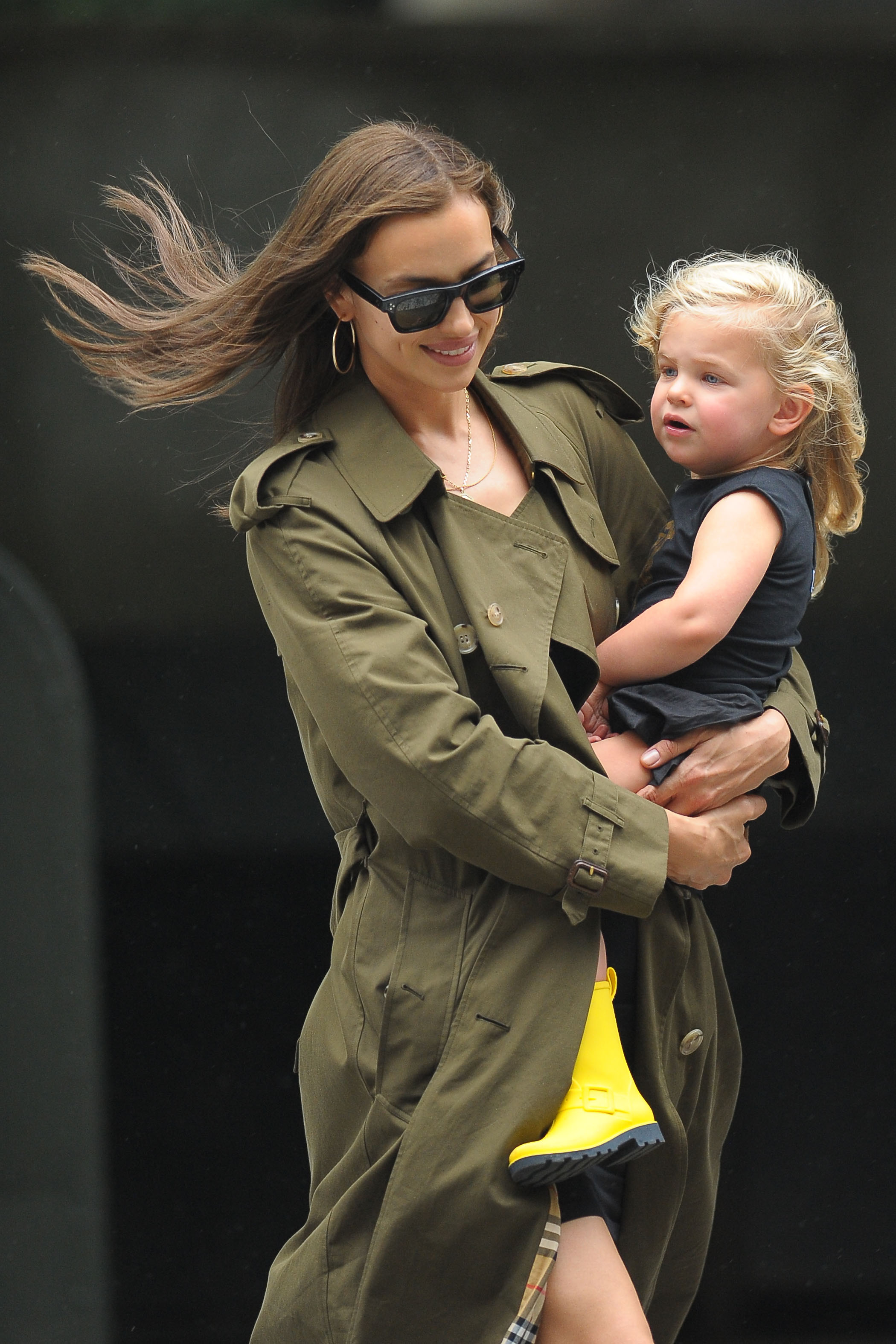 Irina Shayk and daughter Lea