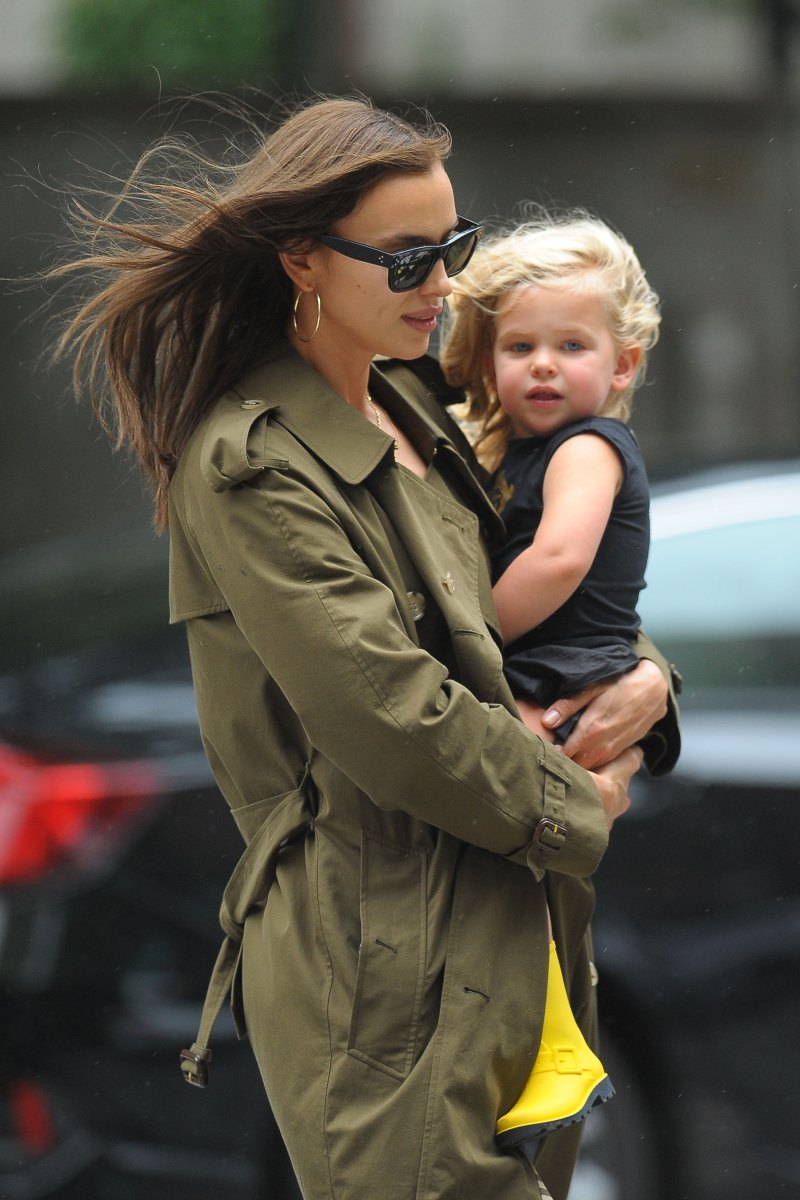 Irina Shayk and daughter Lea