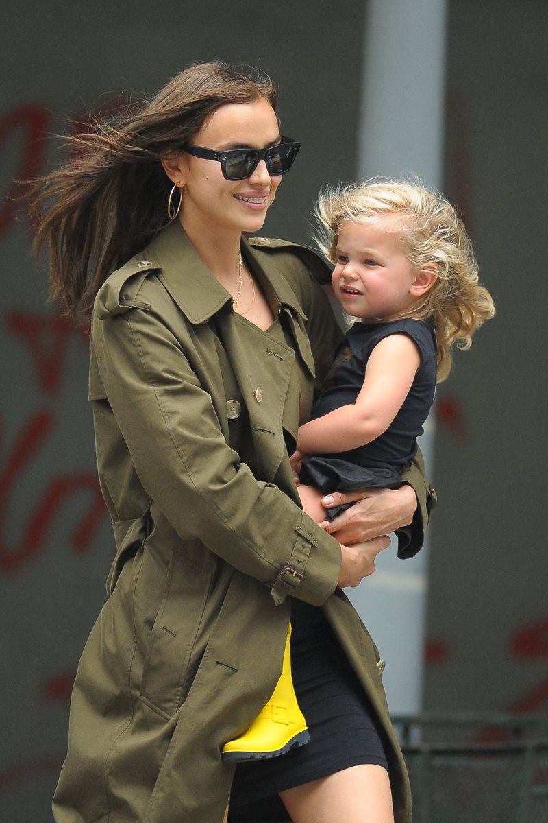 Irina Shayk and daughter Lea