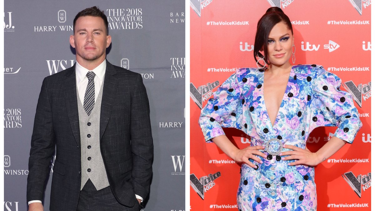 Jessie J Channing Tatum Stand Smiling in Separate Headshots Relationship Details