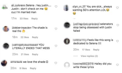 Justin Bieber Singing Selena Gomez