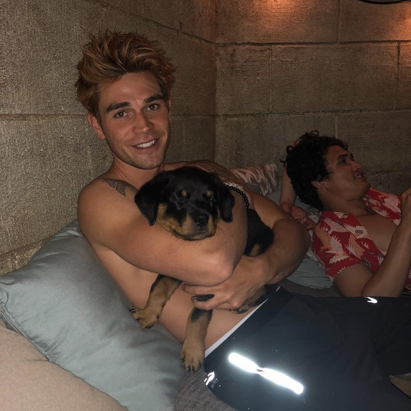 KJ Apa Shirtless