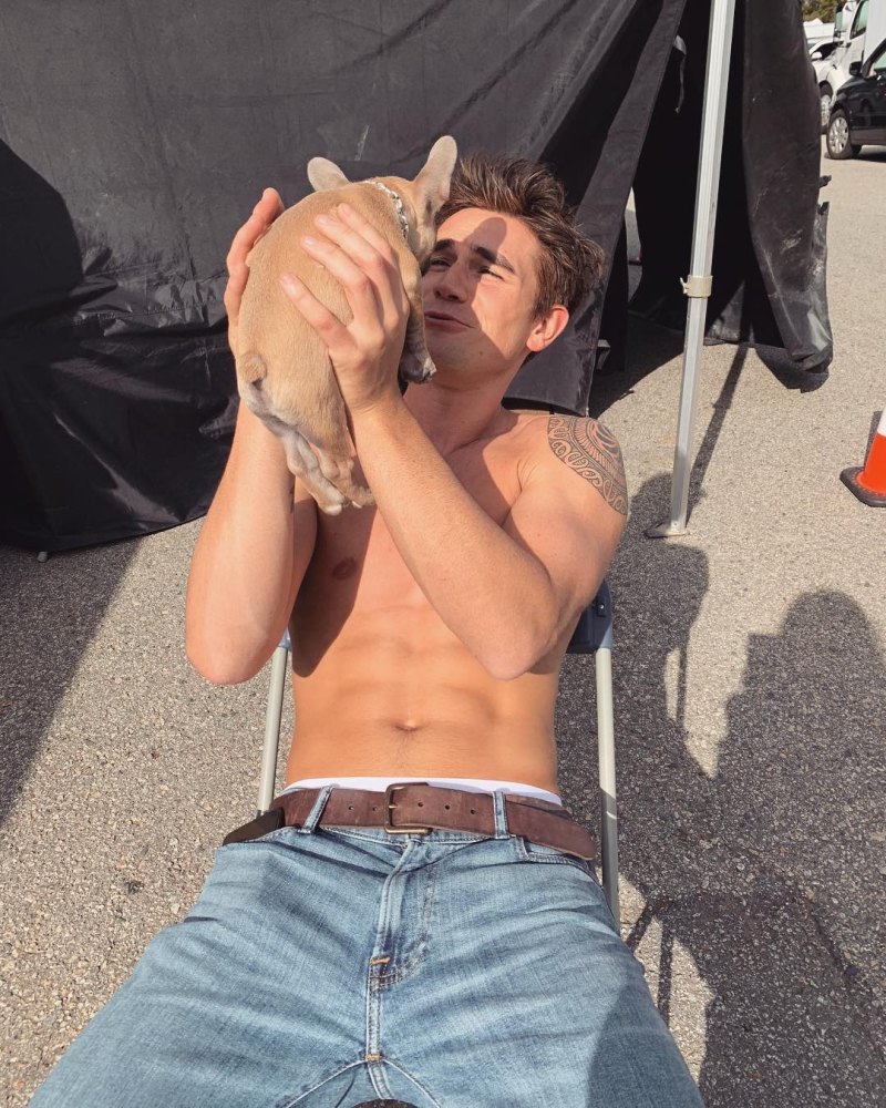 KJ Apa Shirtless