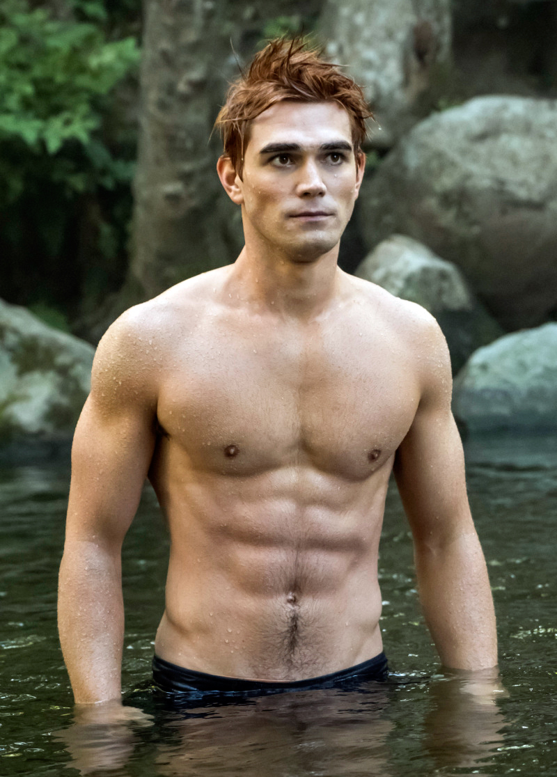 KJ Apa Shirtless