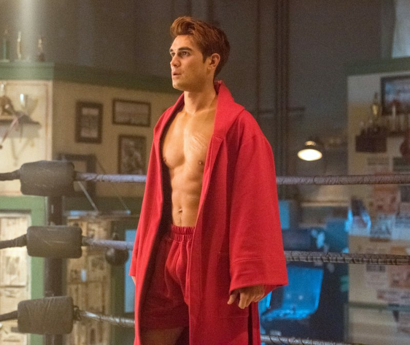 KJ Apa Shirtless