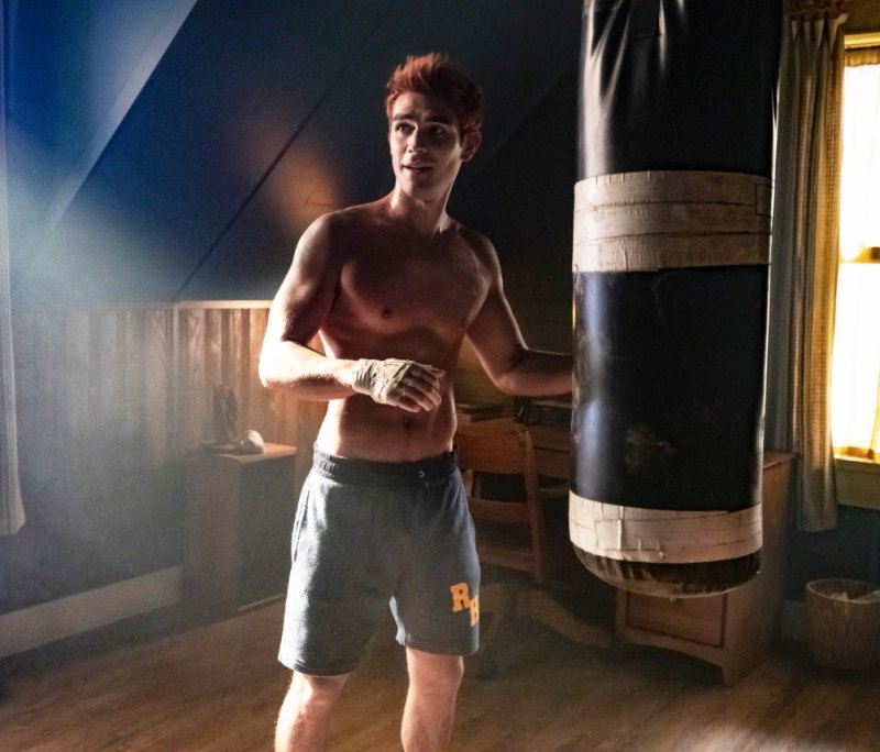 KJ Apa Shirtless