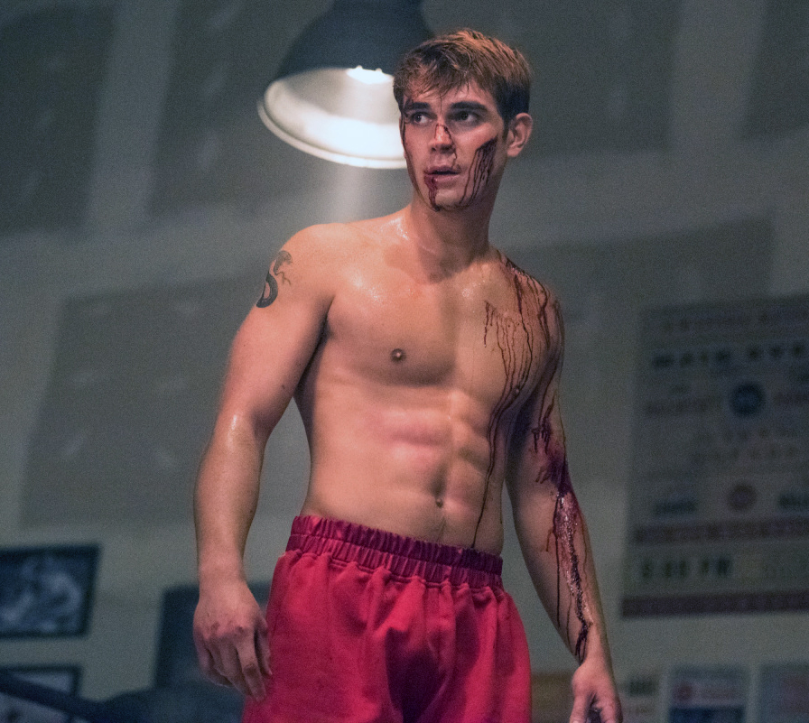 KJ Apa Shirtless