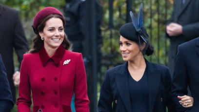 Kate Middleton and Meghan Markle