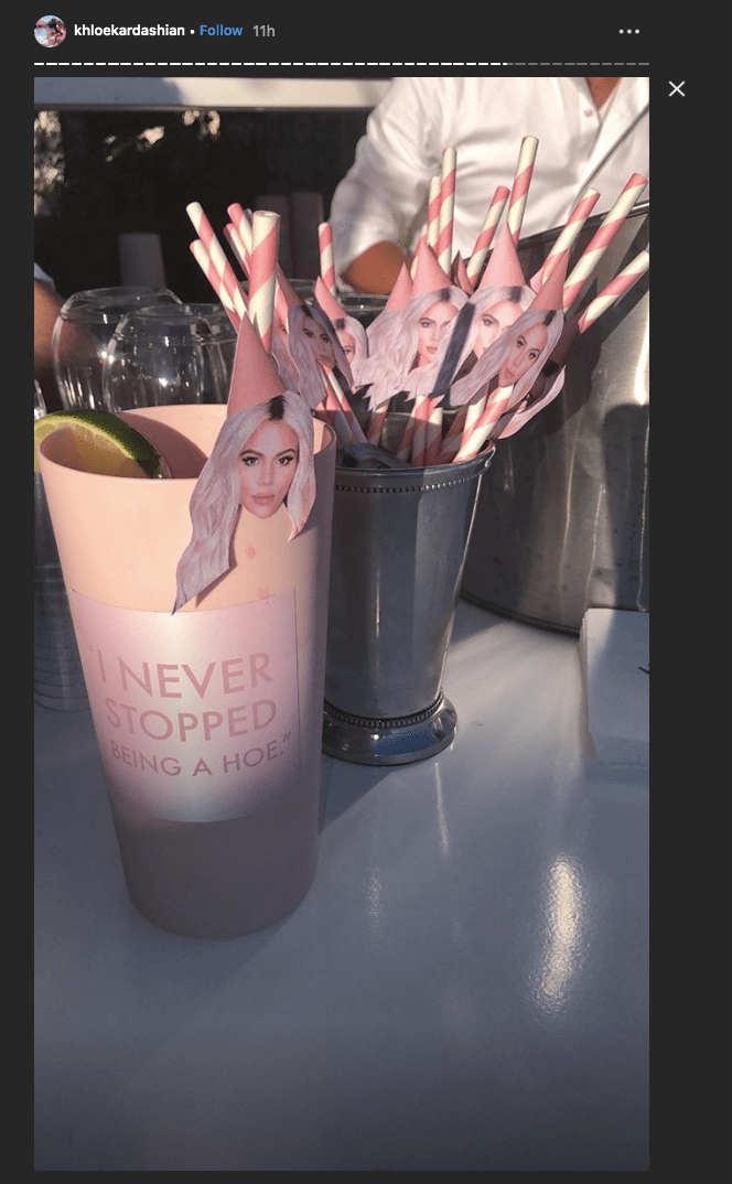 Khloe Kardashian's birthday party