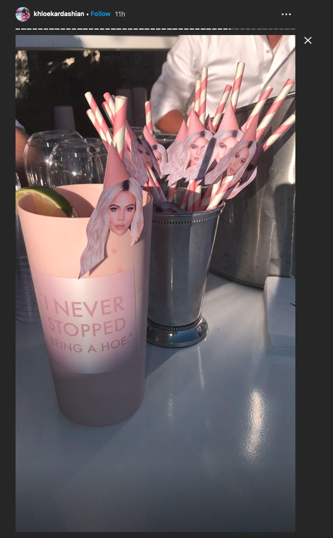 Khloe Kardashian's birthday party
