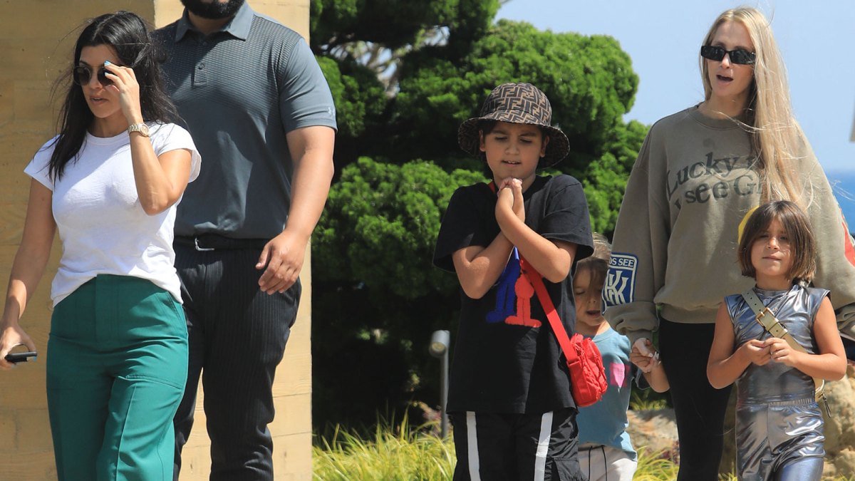Kourtney Kardashian Takes the Kids to Nobu After Costa Rican Vacay PP