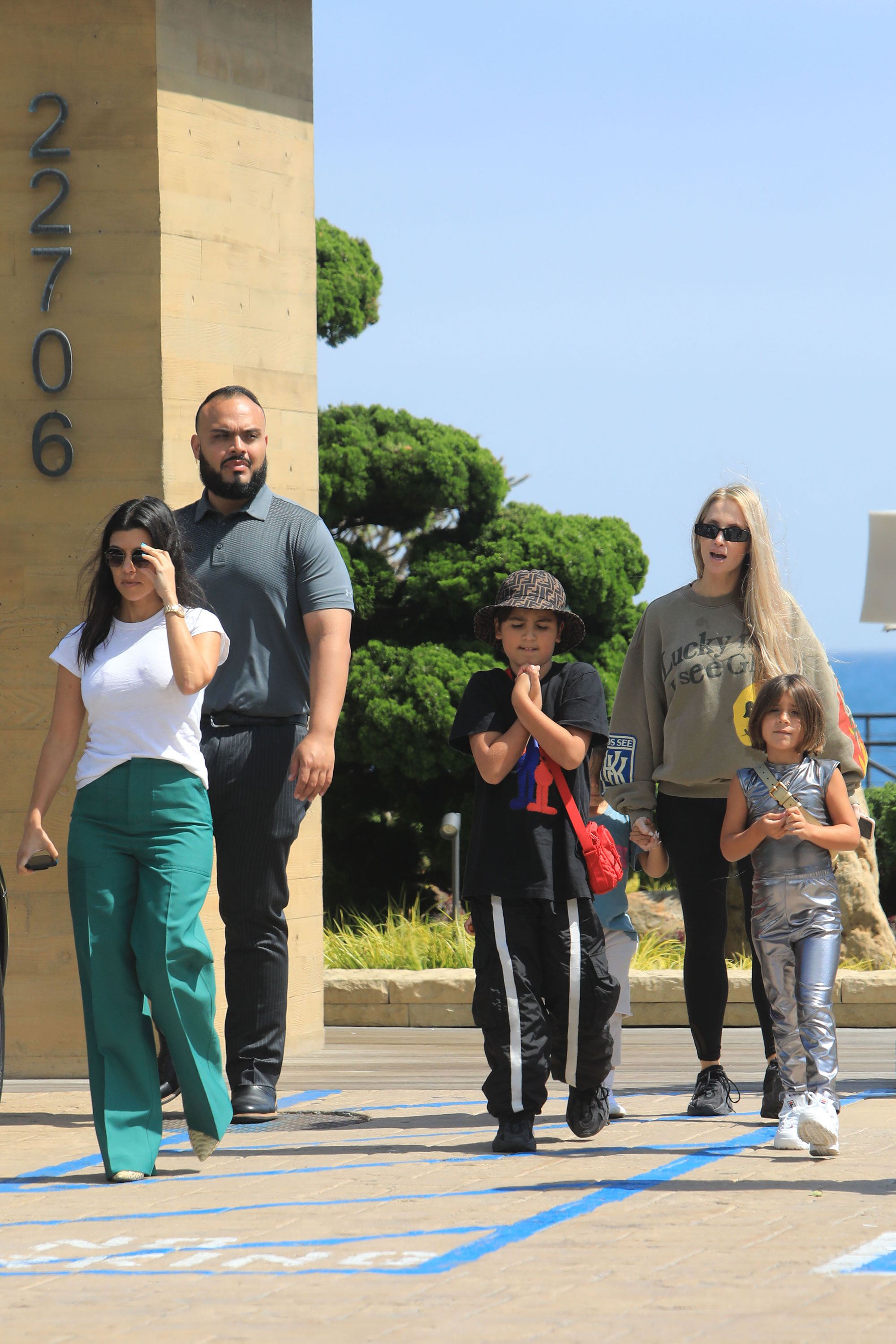 Kourtney Kardashian Takes the Kids to Nobu After Costa Rican Vacay