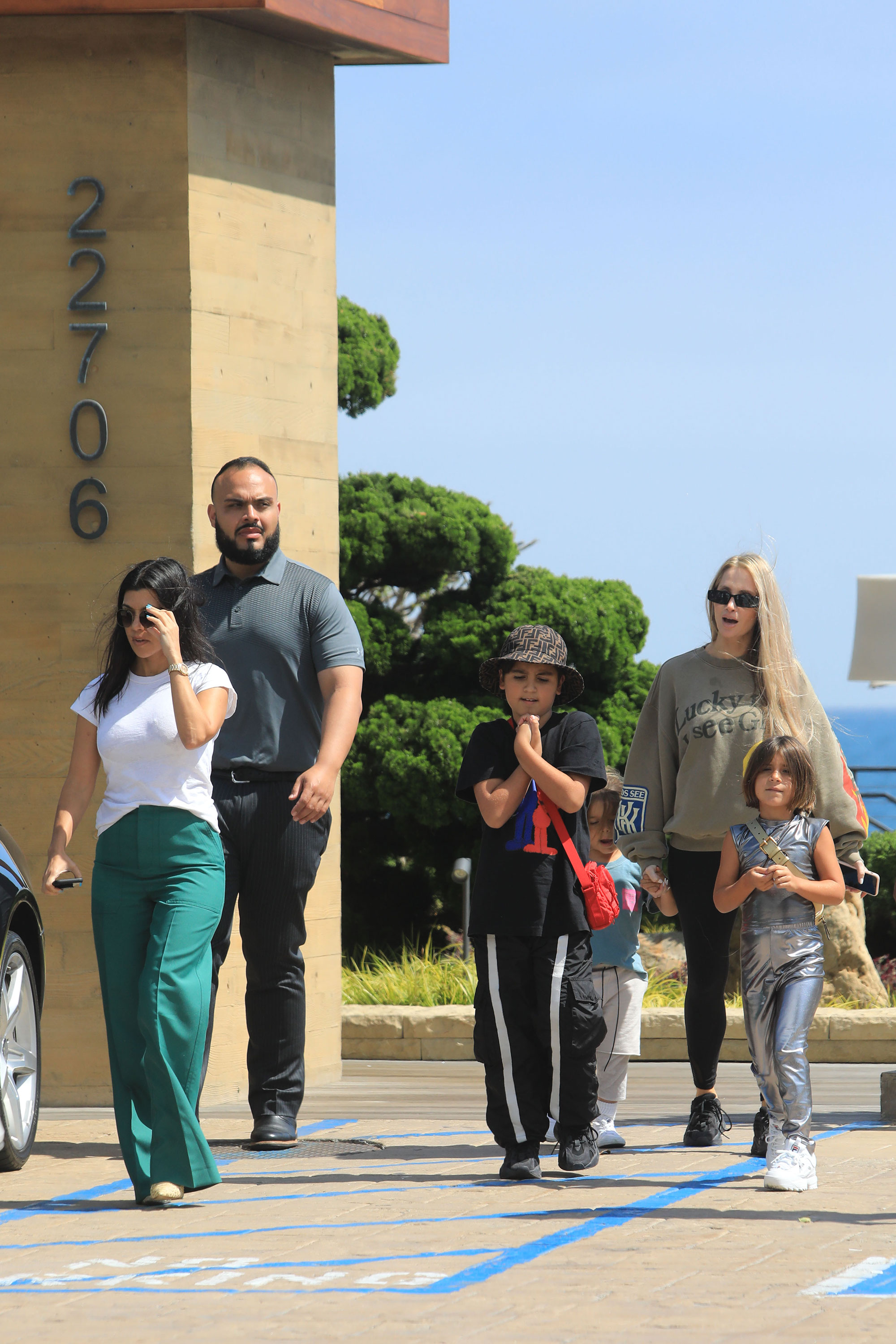 Kourtney Kardashian Takes the Kids to Nobu After Costa Rican Vacay