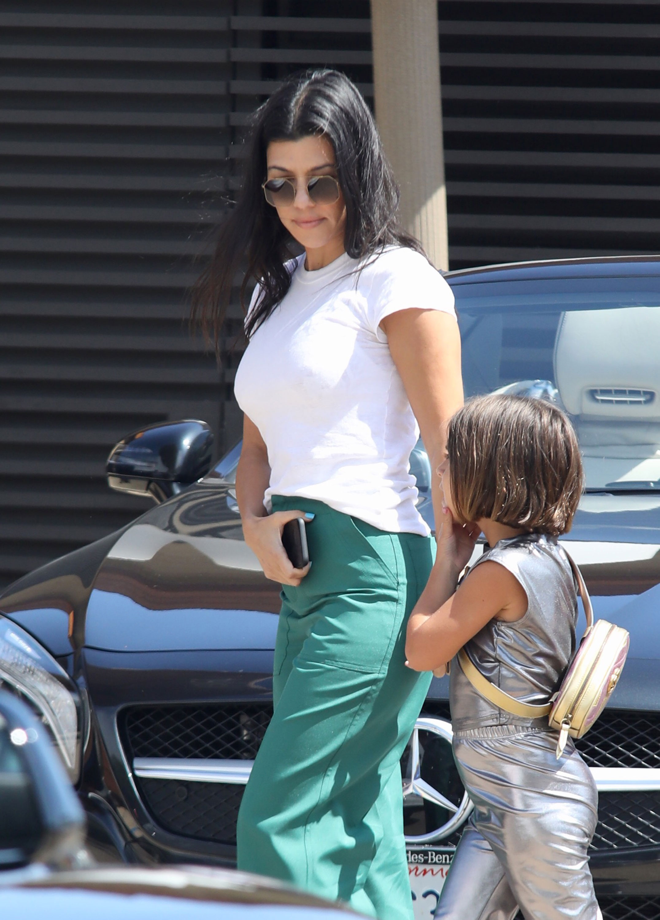 Kourtney Kardashian Takes the Kids to Nobu After Costa Rican Vacay