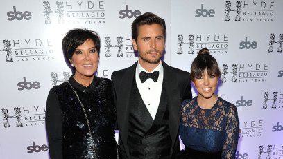 Kris Jenner, Scott Disick, Kourtney Kardashian