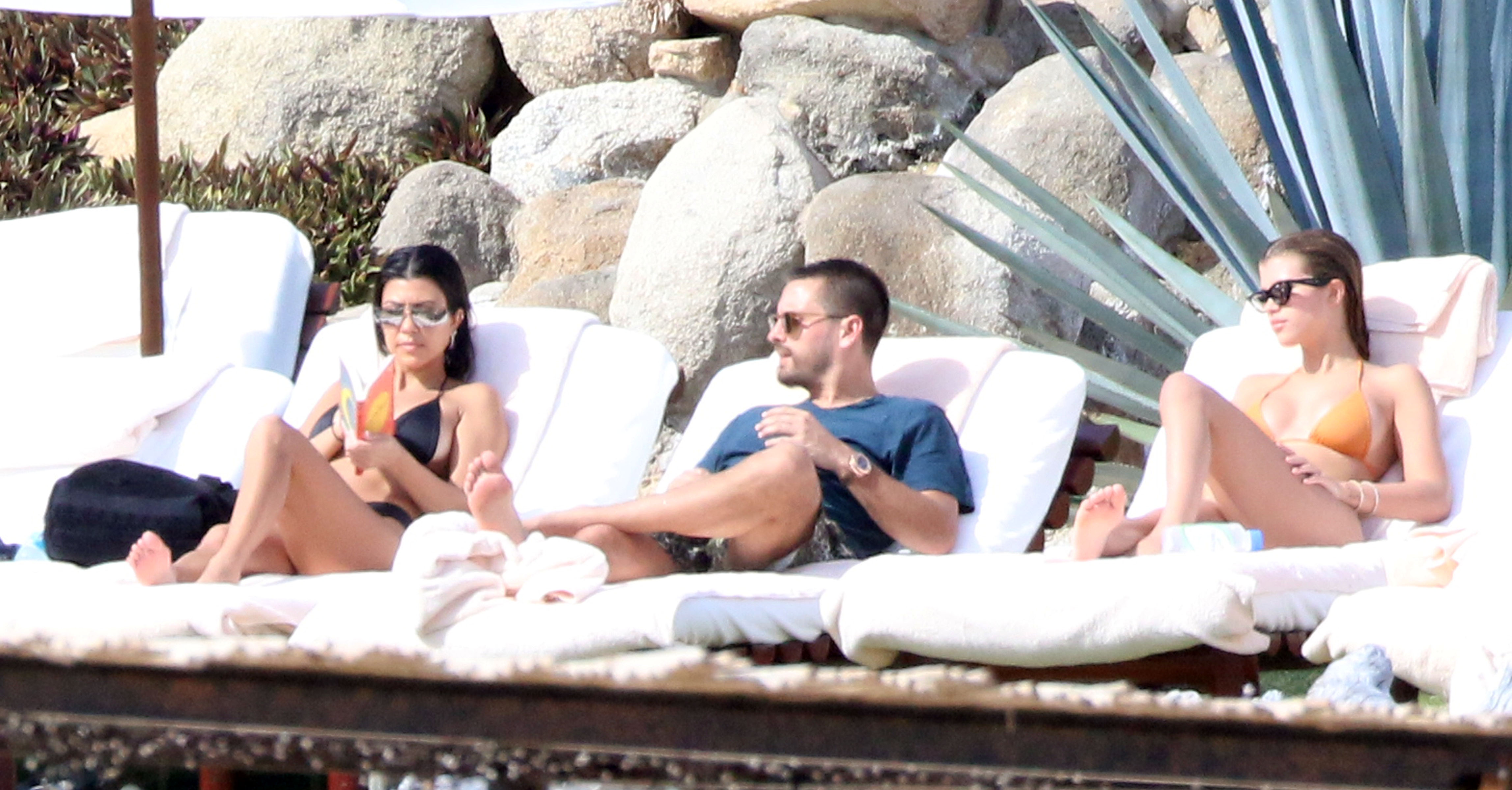 Scott Disick Sofia Richie Kourtney Kardashian mexico