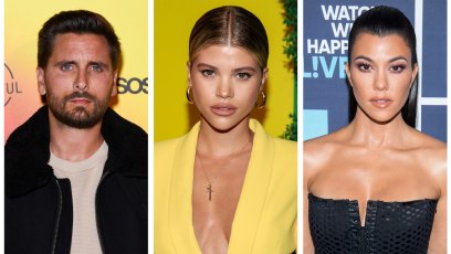 Scott Disick Sofia Richie Kourtney Kardashian side by side headshots trip to costa rica