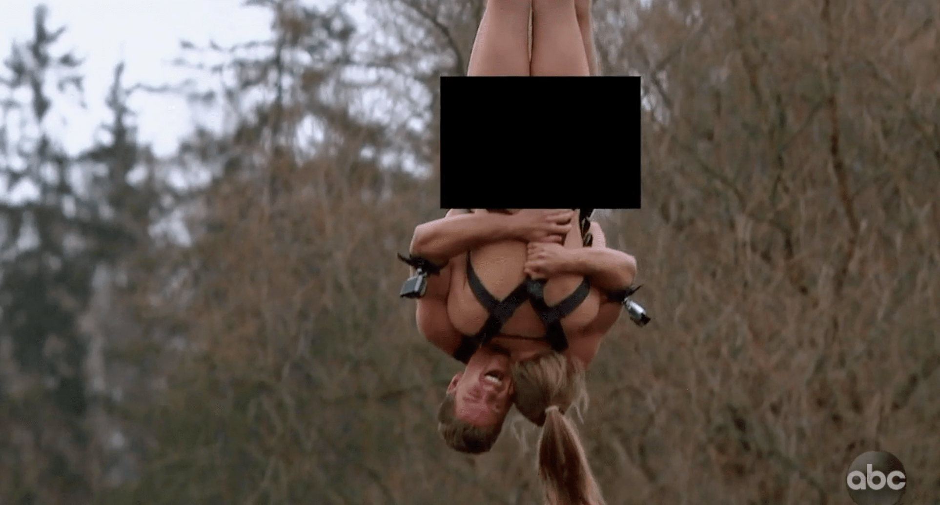 Hannah Brown and Garrett Bungee Jumping