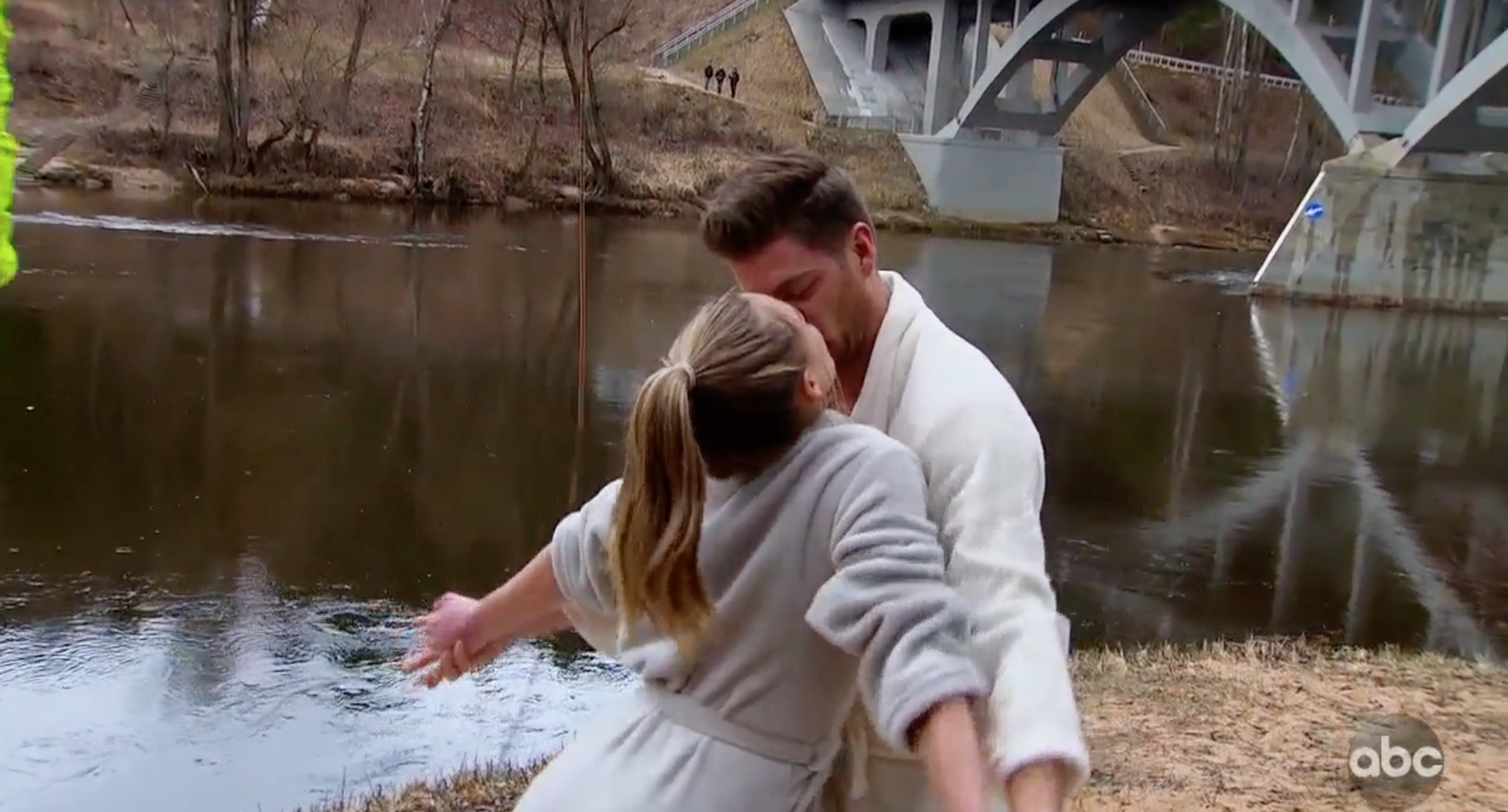 Hannah Brown and Garrett Bungee Jumping