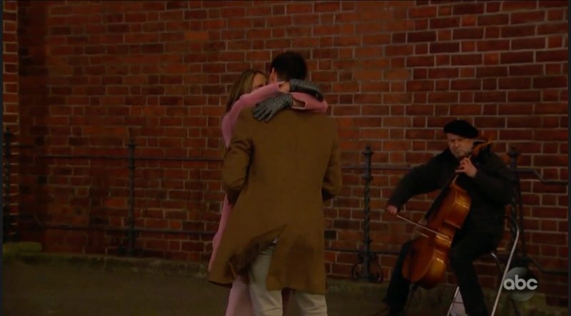 Hannah Brown Kissing Garrett