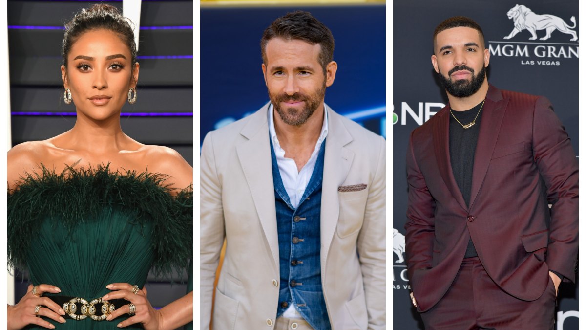Shay Mitchell Ryan Reynolds Drake Canadian Celebrities