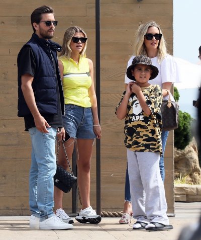 Sofia Richie Scott Disick lunch Nobu Scott Mason