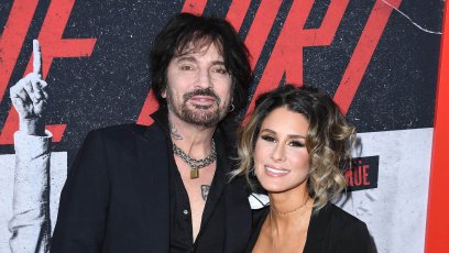Tommy Lee and Brittany Furlan on the Red Carpet