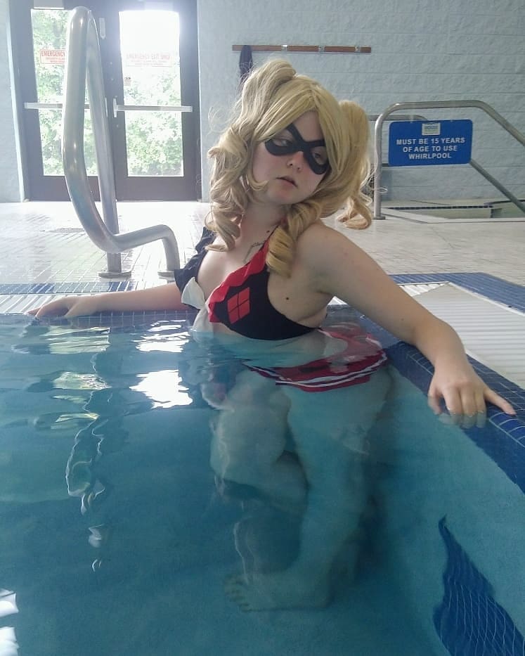 Watch Out, Margot Robbie! 90 Day Fiance Star Tasha Channels Her Inner Harley Quinn for Poolside Photo Shoot