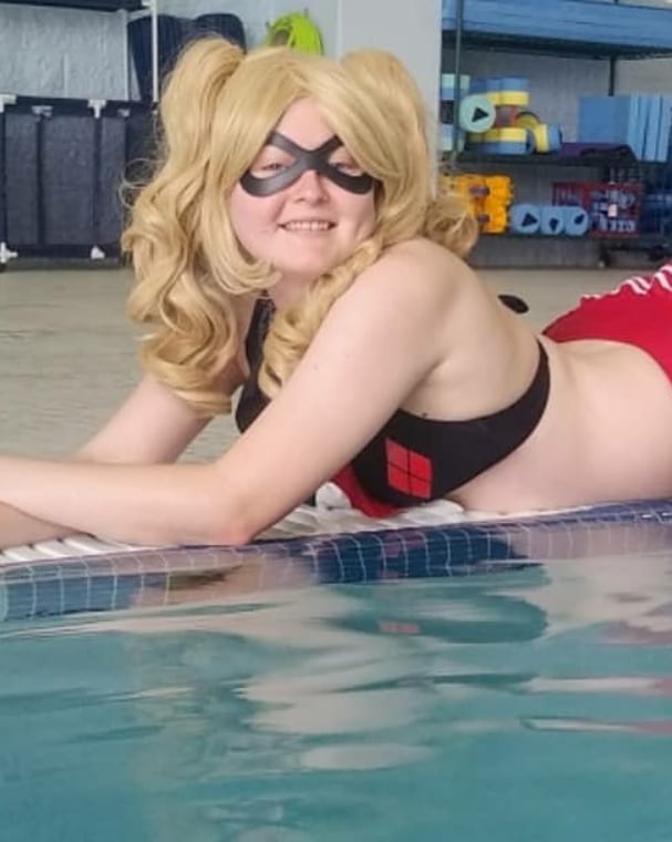 Watch Out, Margot Robbie! 90 Day Fiance Star Tasha Channels Her Inner Harley Quinn for Poolside Photo Shoot