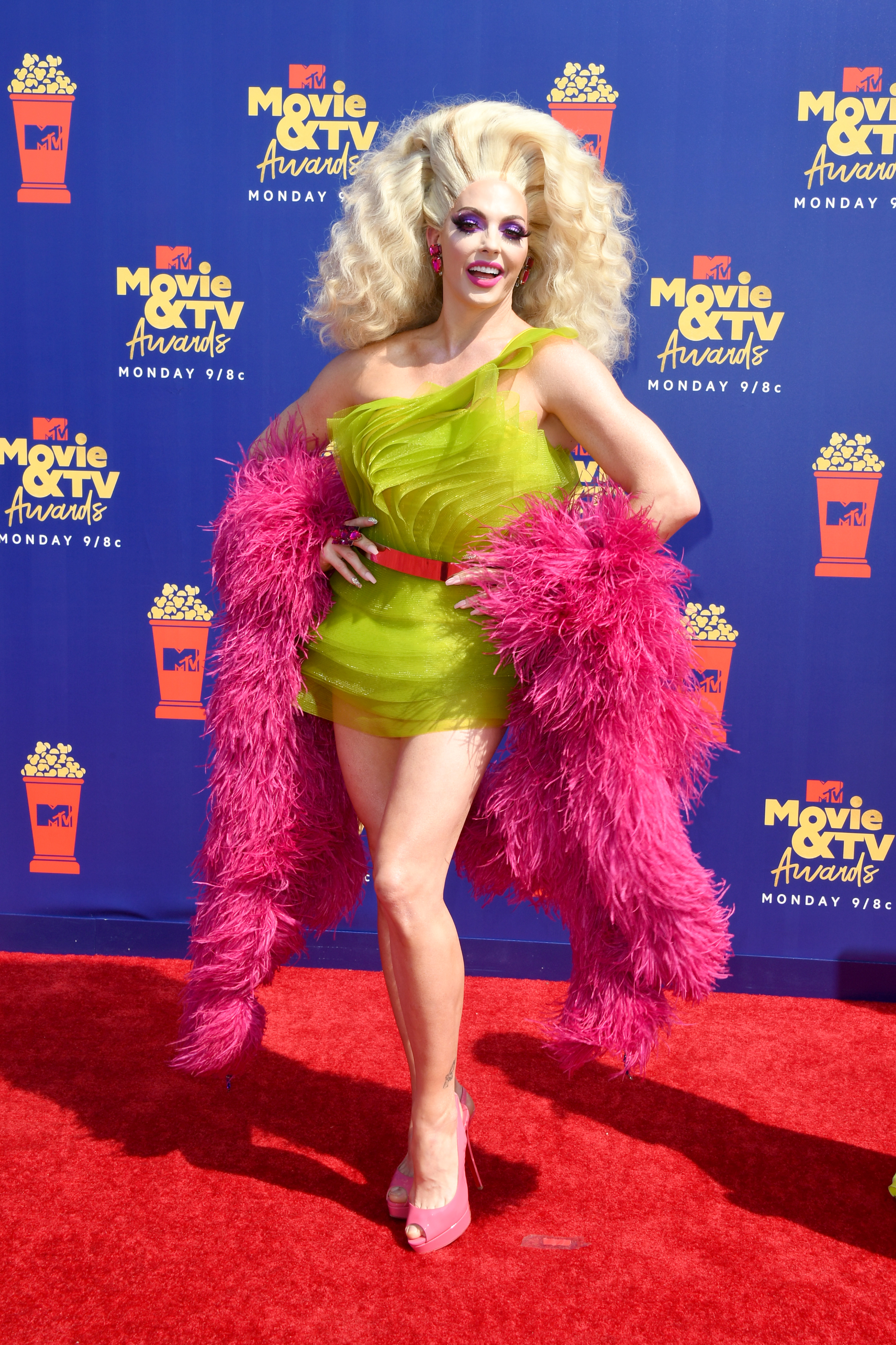 Alyssa Edwards at the MTV Movie & TV Awards Red Carpet