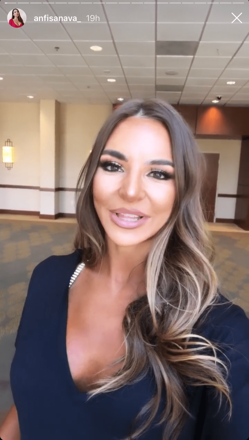 Anfisa Nava Bikini Competition Instagram Stories