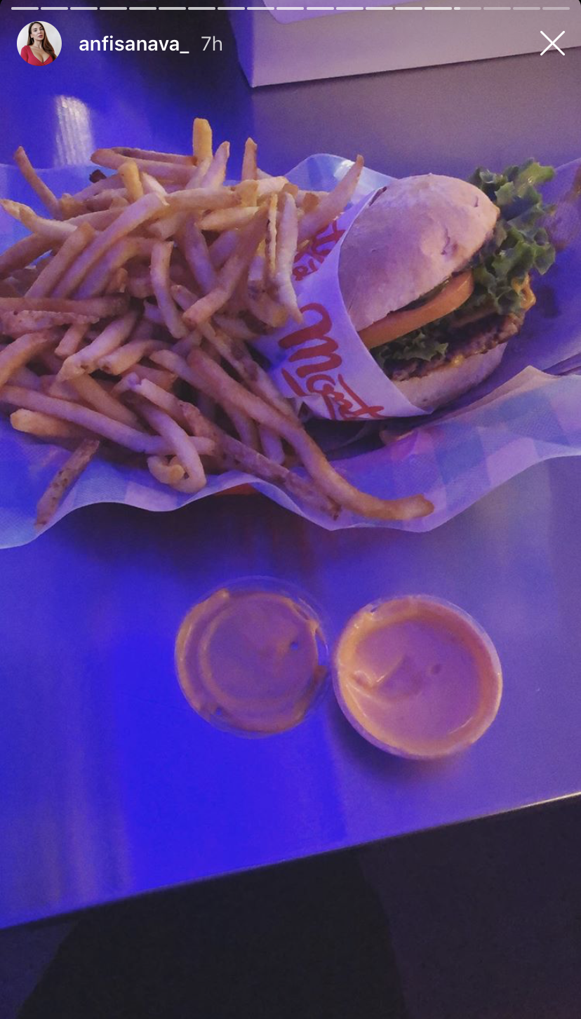 Anfisa Nava Bikini Competition Instagram Stories