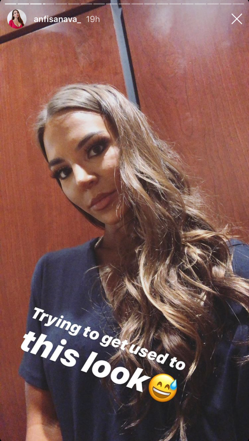 Anfisa Nava Bikini Competition Instagram Stories