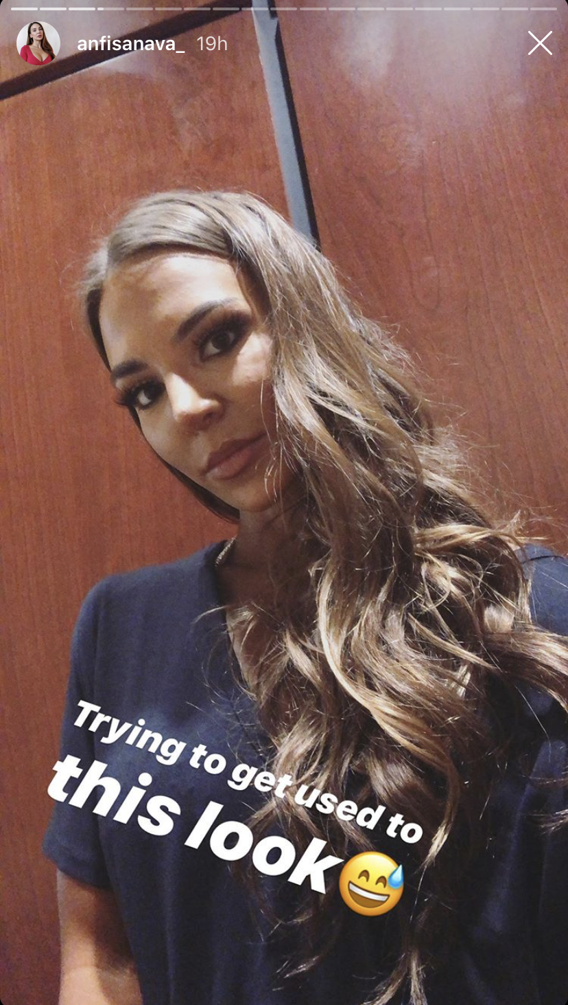 Anfisa Nava Bikini Competition Instagram Stories