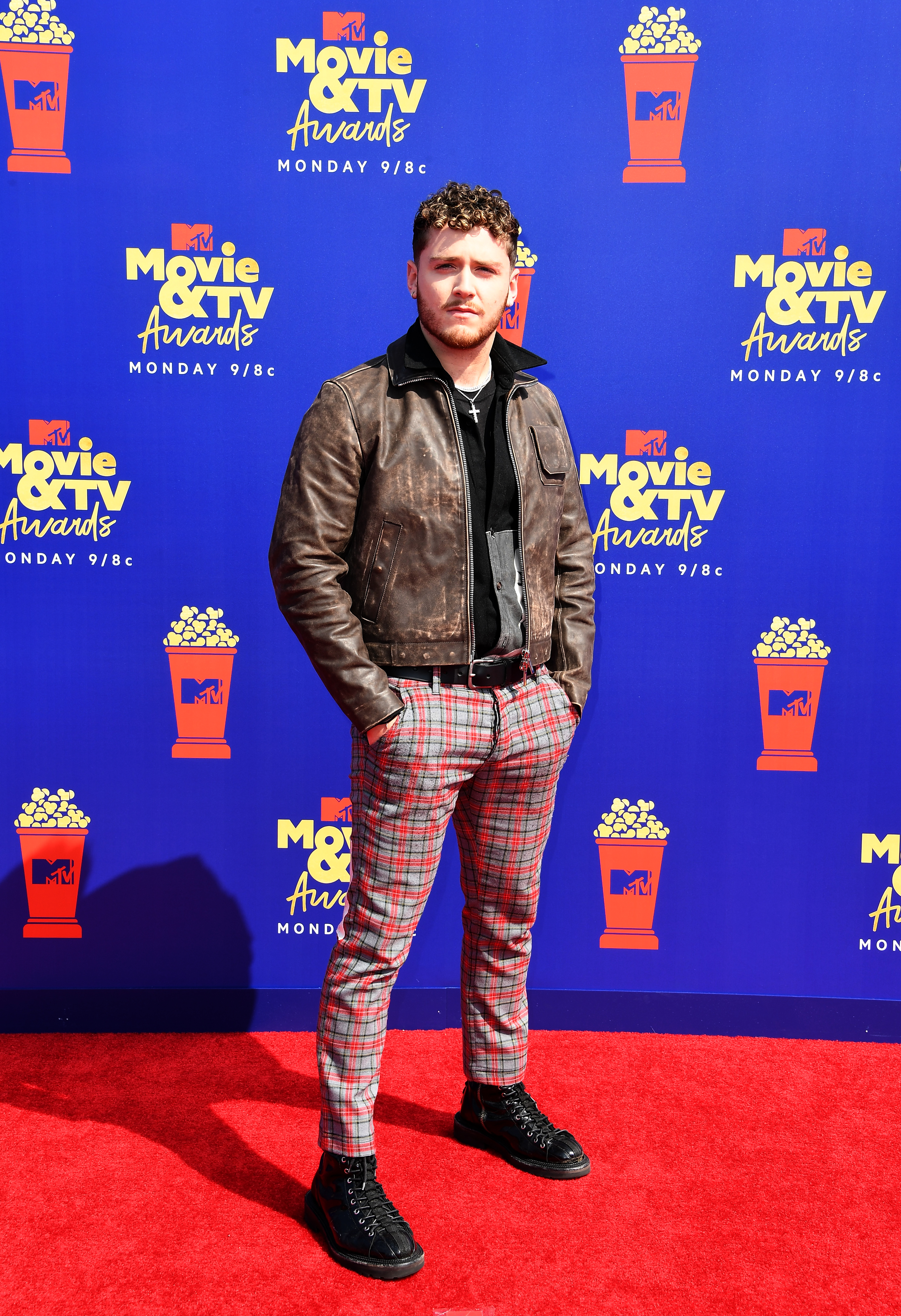 Bazzi at the MTV Movie & TV Awards Red Carpet