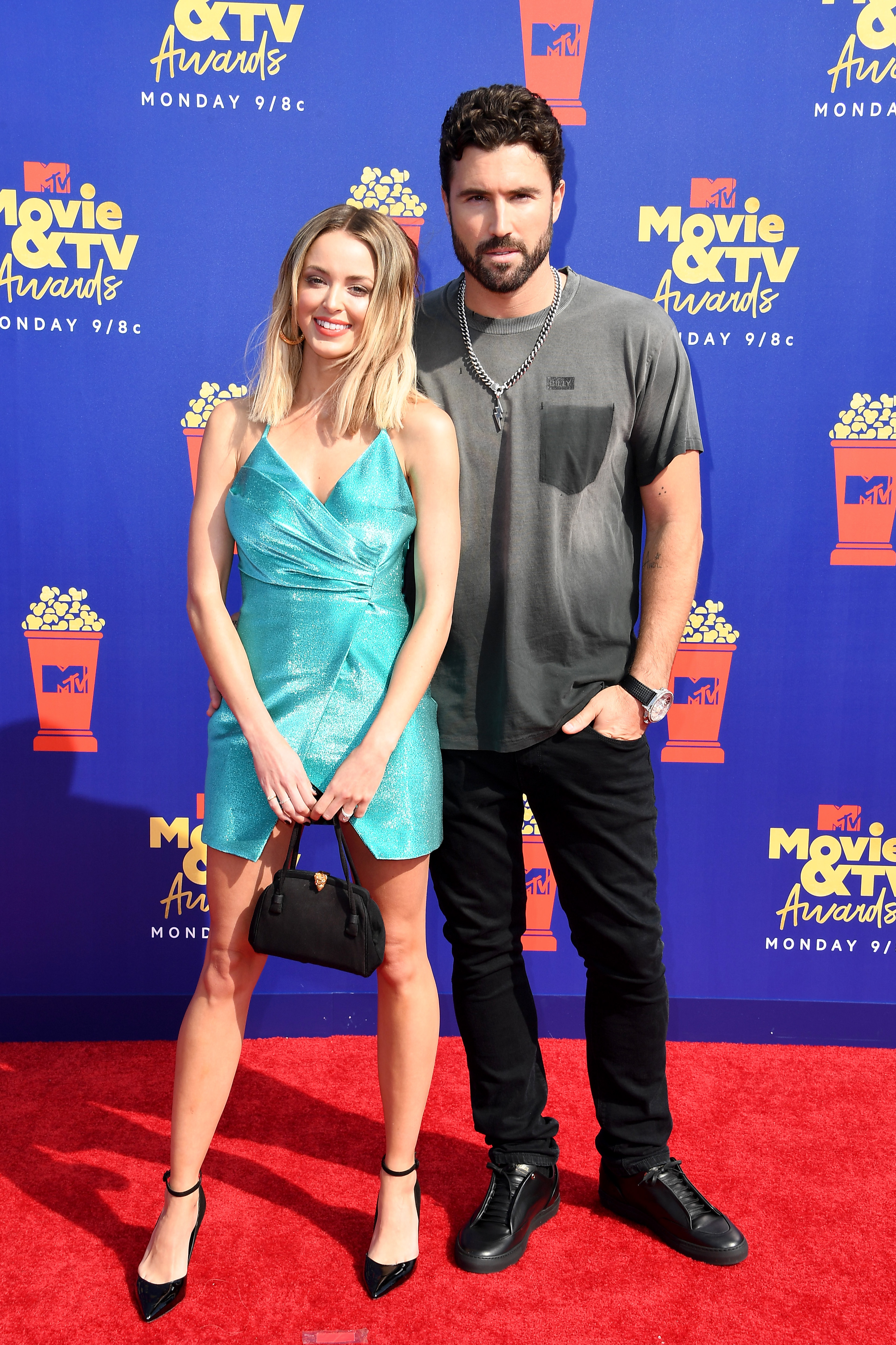 Kaitlynn Carter Jenner and Brody Jenner at the MTV Movie & TV Awards Red Carpet