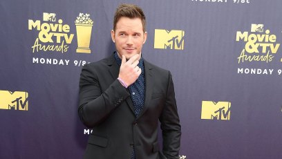 Chris Pratt on the 2018 MTV Movie And TV Awards Red Carpet