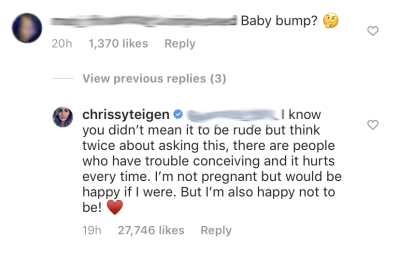 chrissy-teigen-baby-bump-comments-instagram