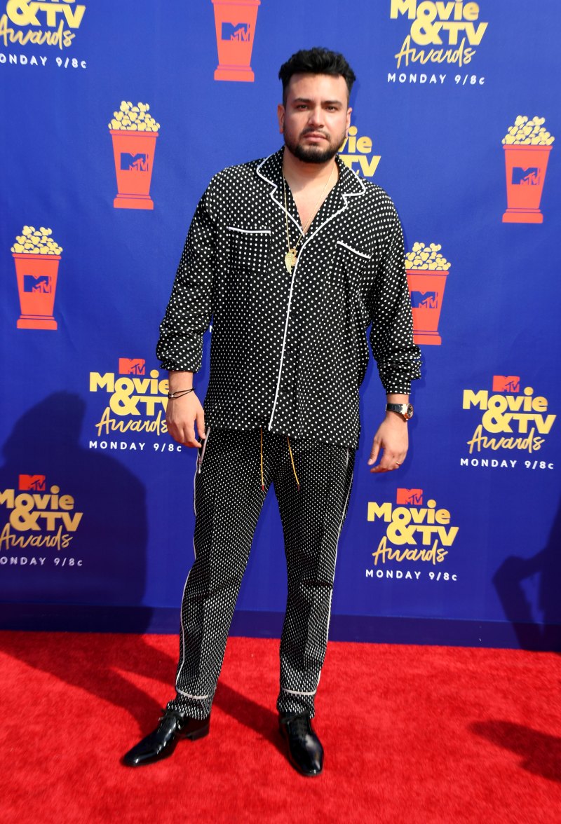 Frankie Delgado at the MTV Movie & TV Awards Red Carpet