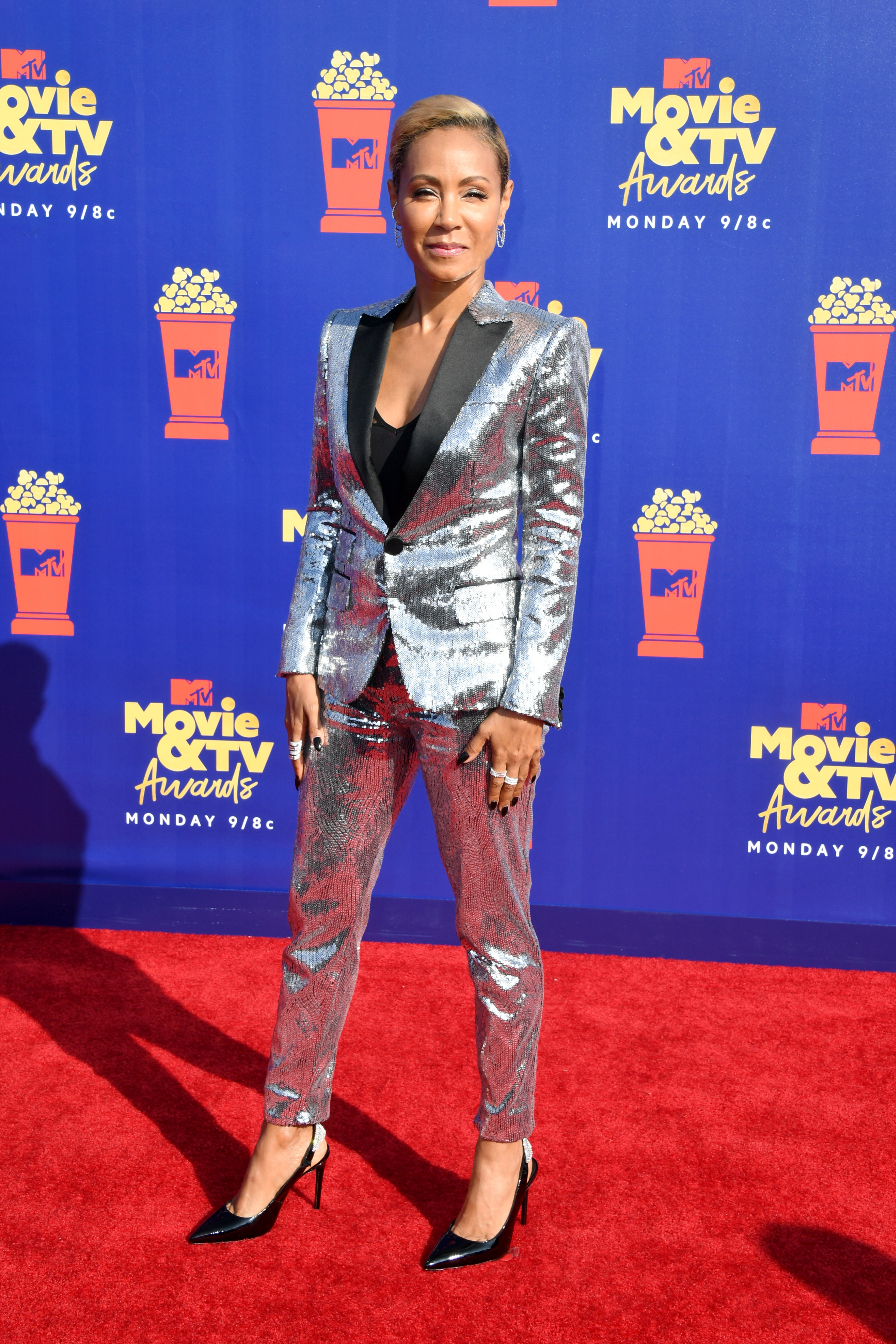 Jada Pinkett Smith at the MTV Movie & TV Awards Red Carpet