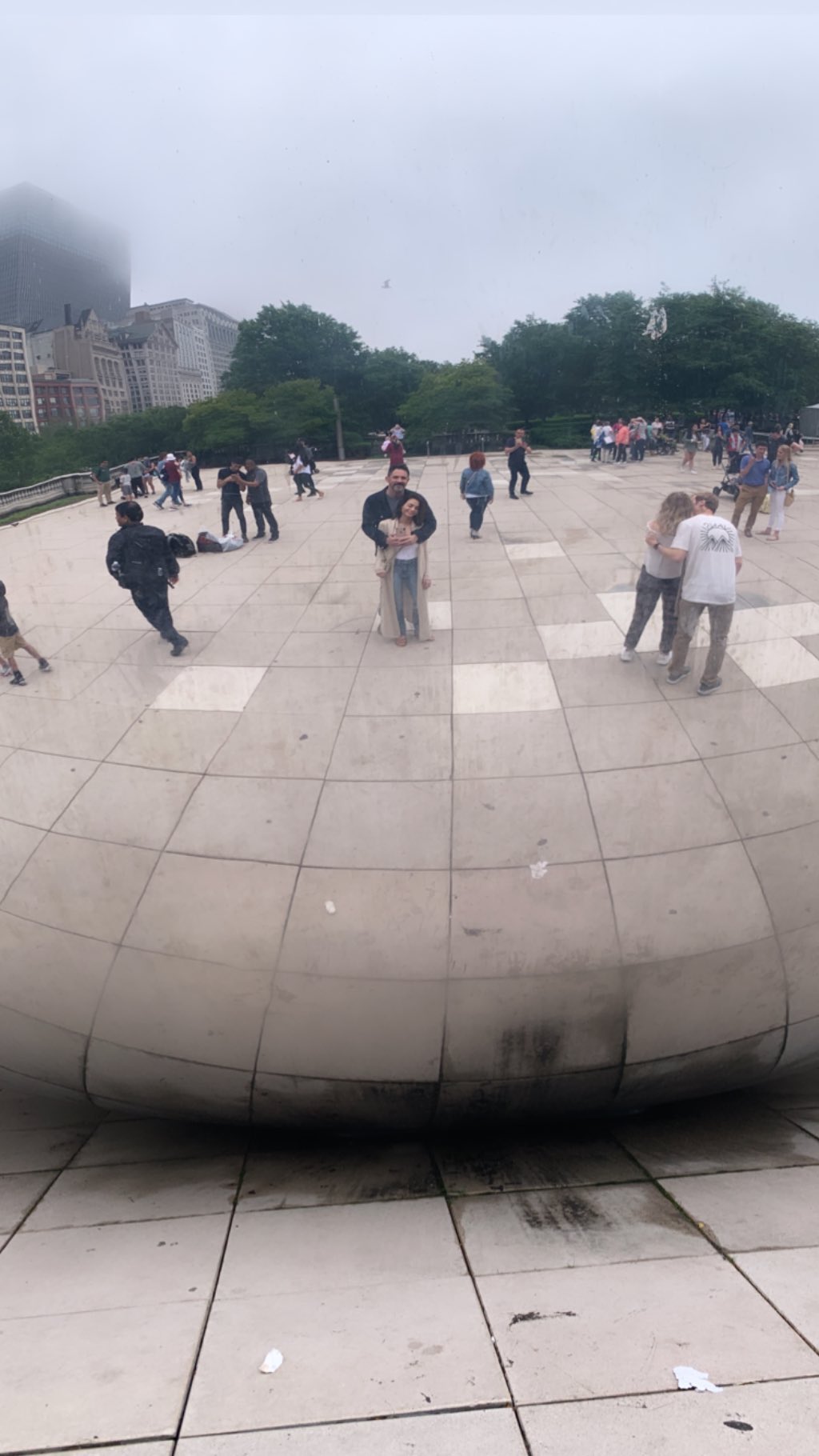 Jenna Dewan Steve Kazee chicago trip the bean