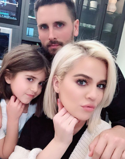 Khloe Kardashian, Scott and Penelope Disick