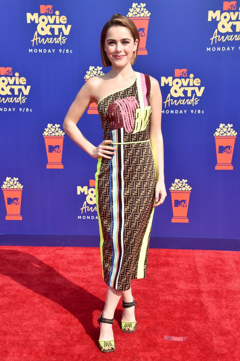 Kiernan Shipka at the MTV Movie & TV Awards Red Carpet