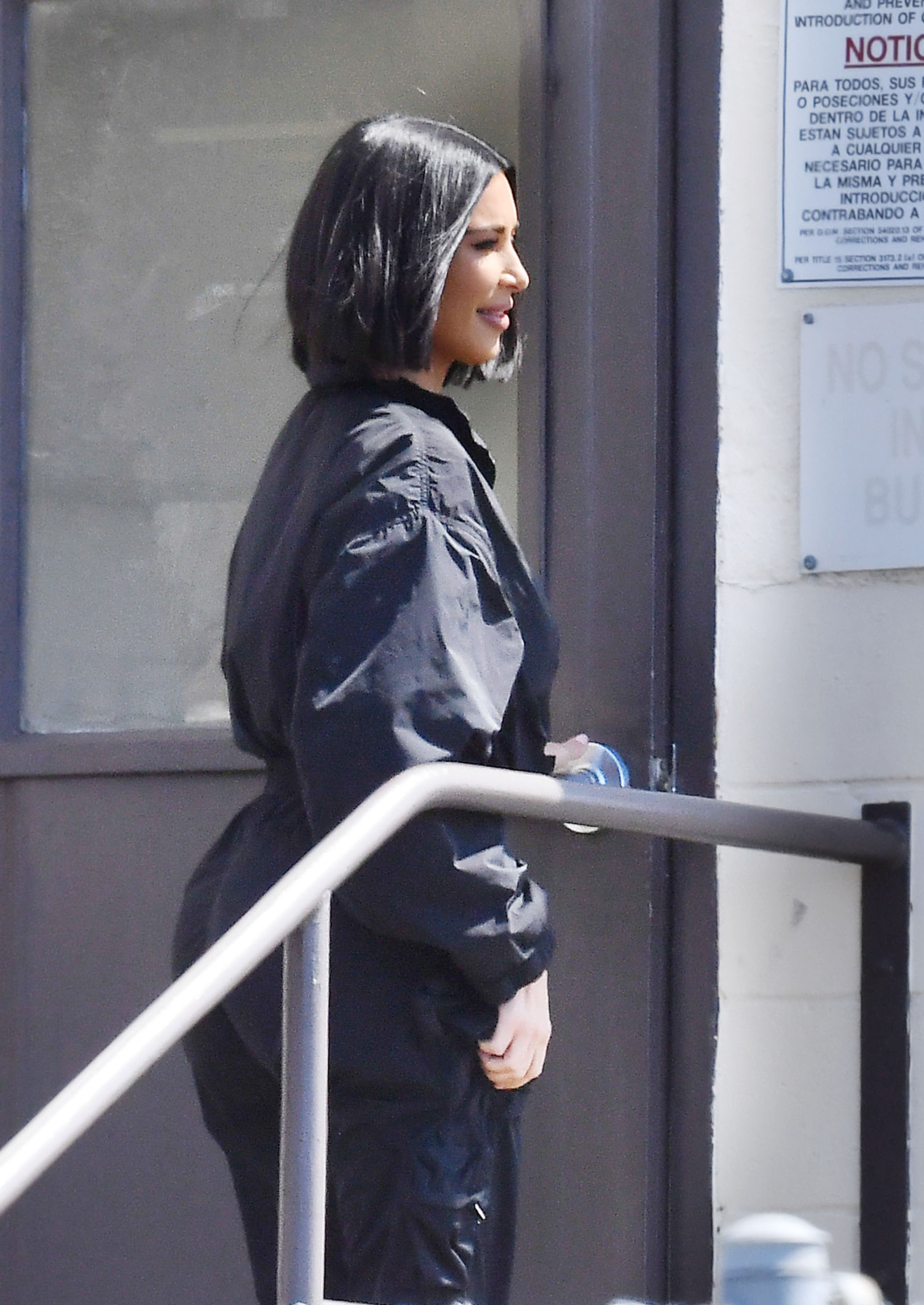 kim kardashian state prison bob haircut