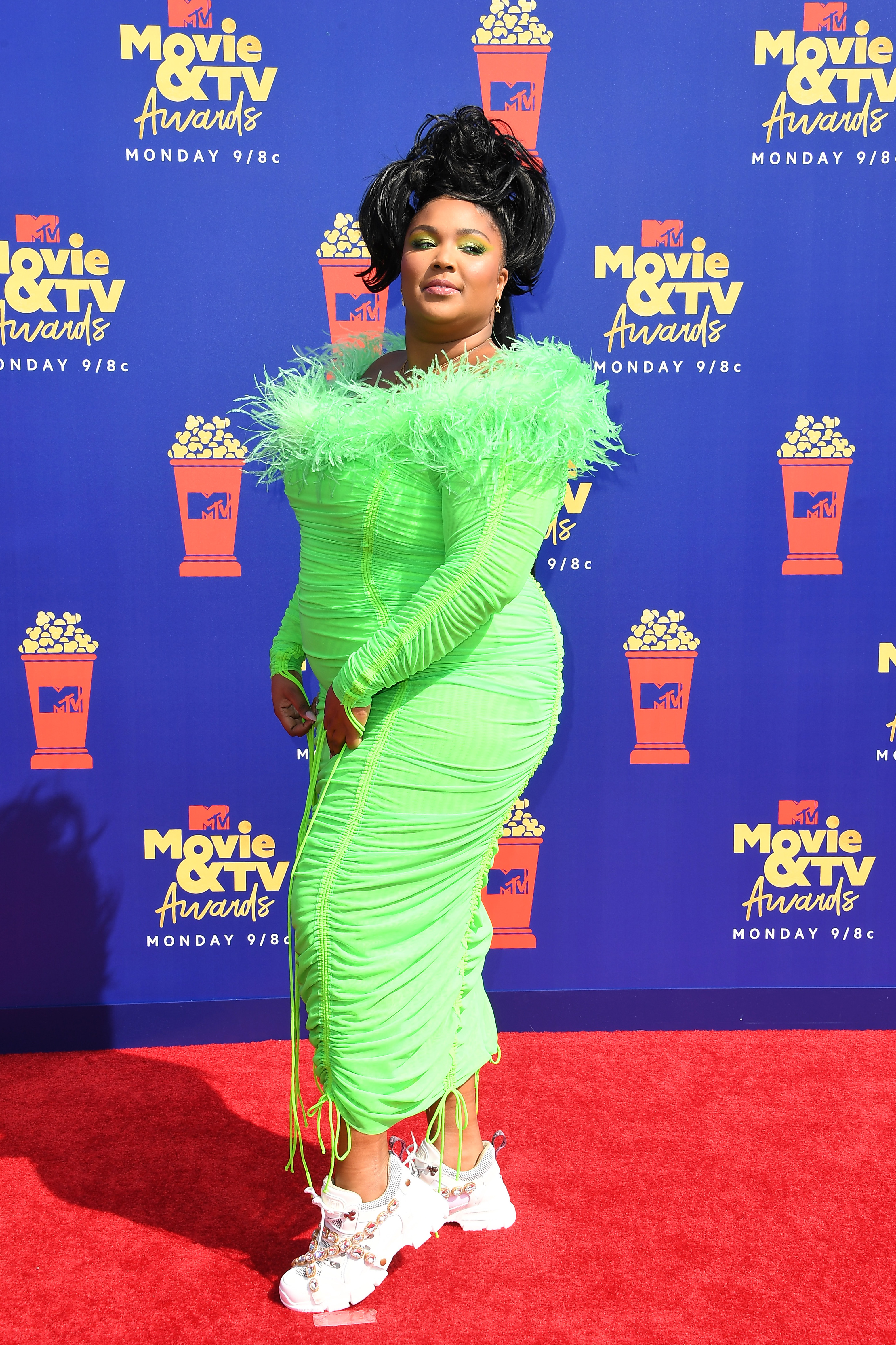 Lizzo at the MTV Movie & TV Awards Red Carpet