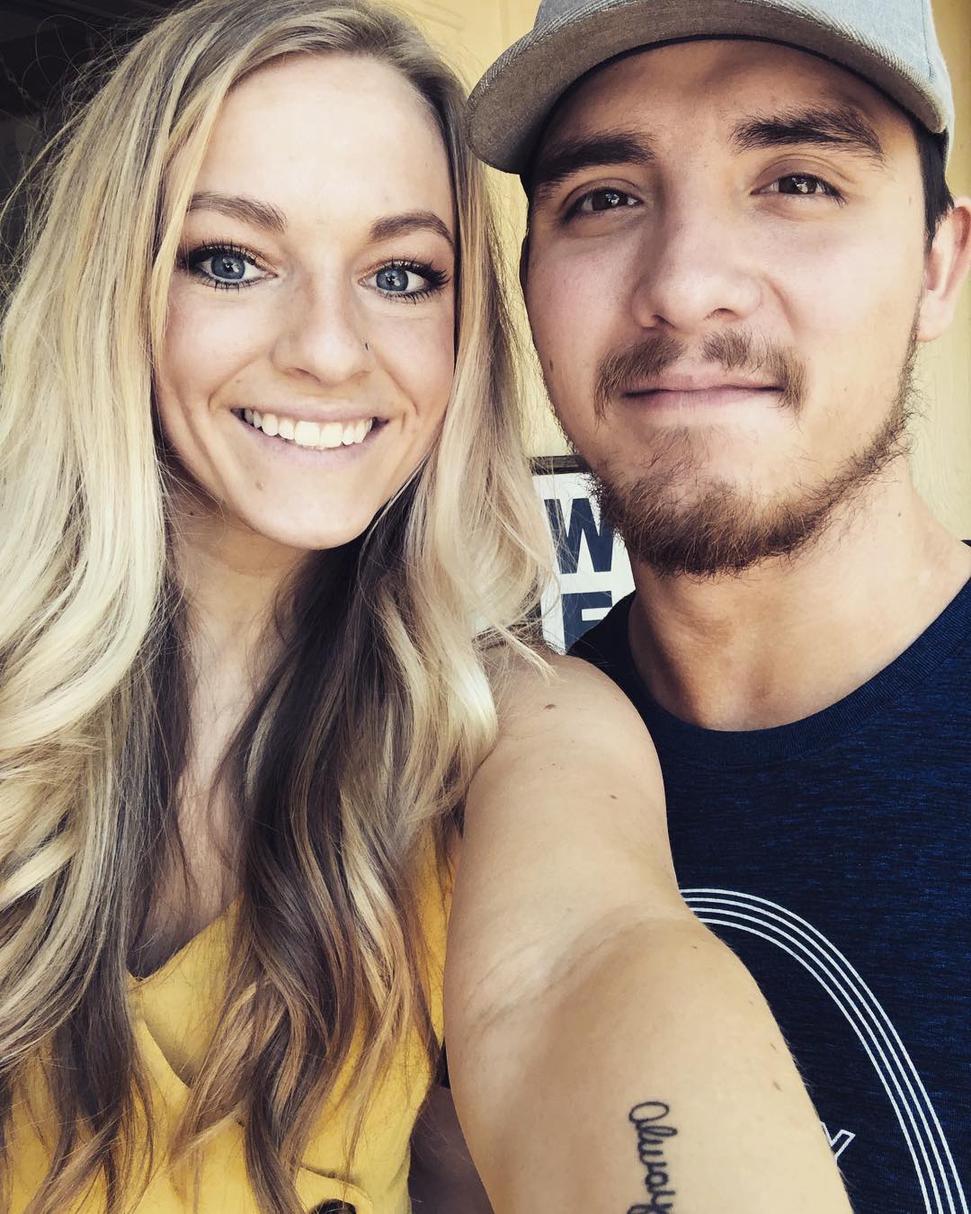 Mackenzie Mckee and Husband Josh McKee Smile Together