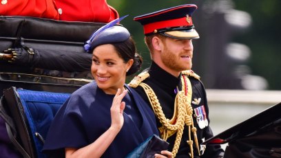 meghan markle prince harry push present