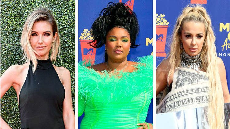 Mtv movie awards audrina patridge lizzo tana mongeau