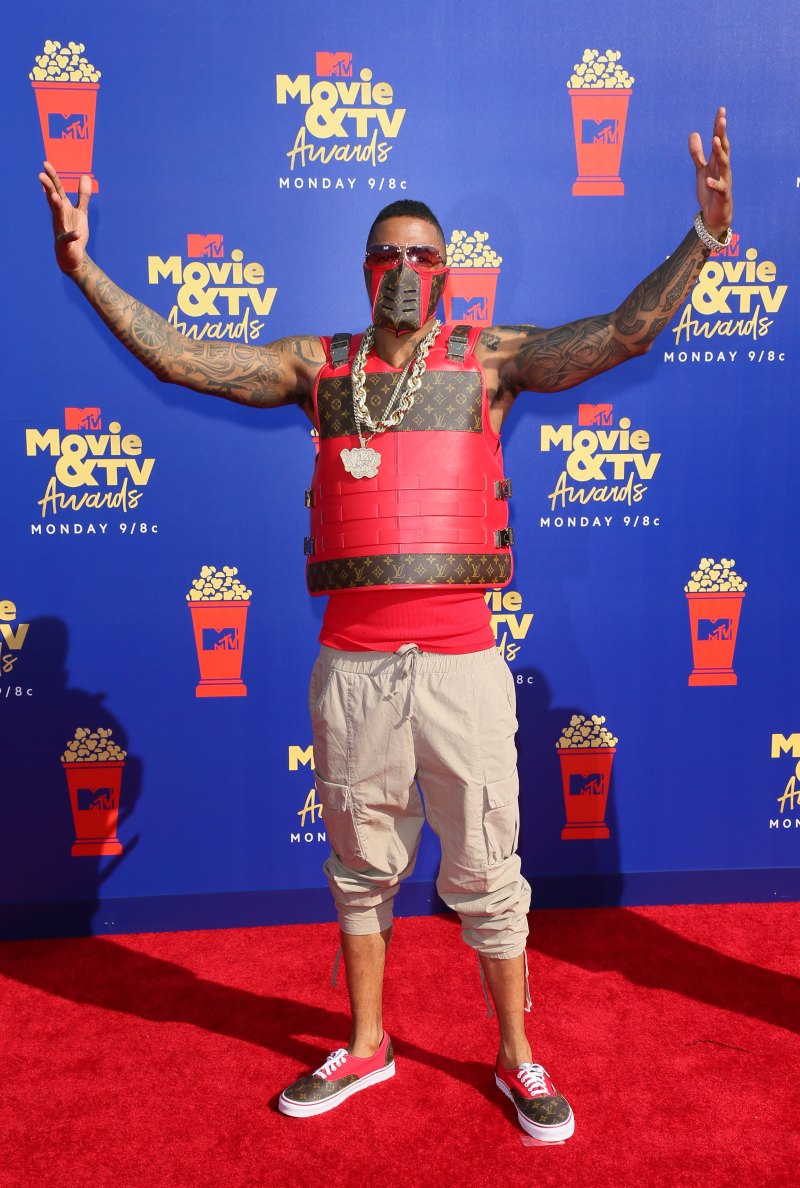 Nick Cannon at the MTV Movie & TV Awards Red Carpet